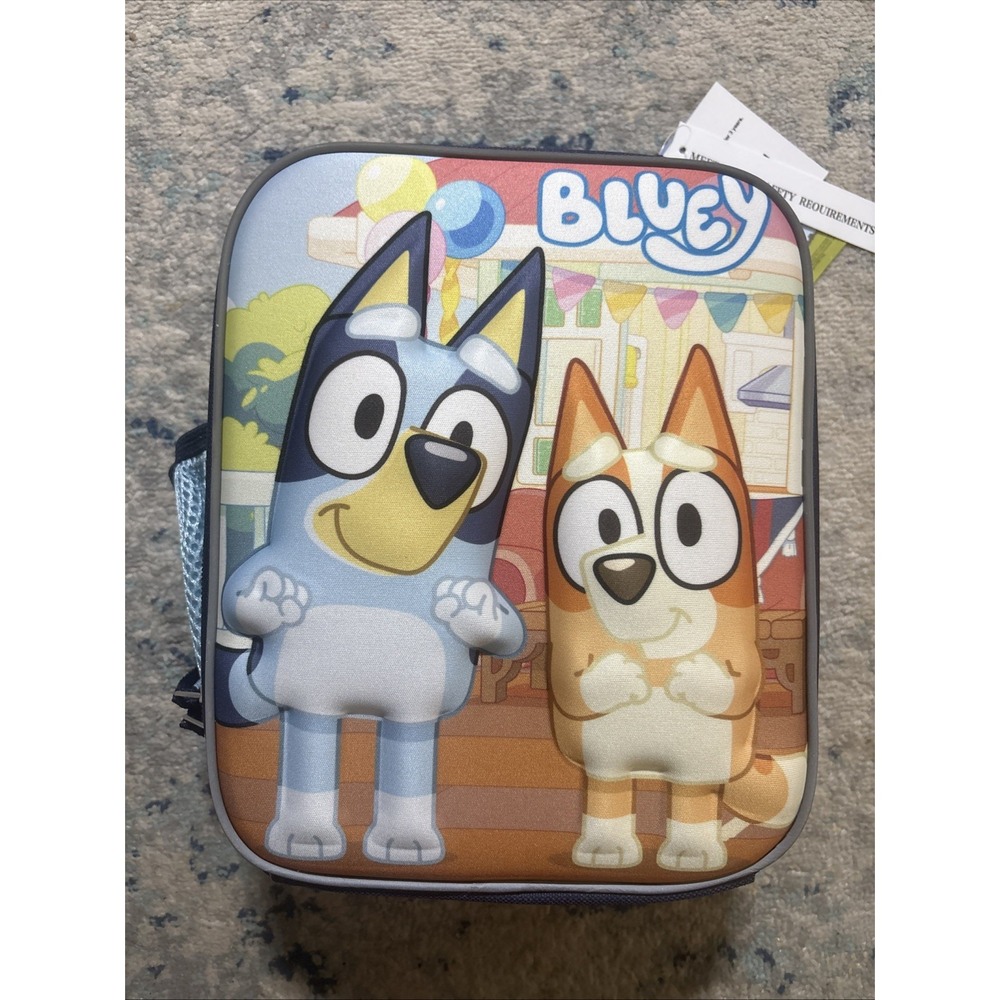 Bluey Siblings Polyester Reusable Lunch Kit